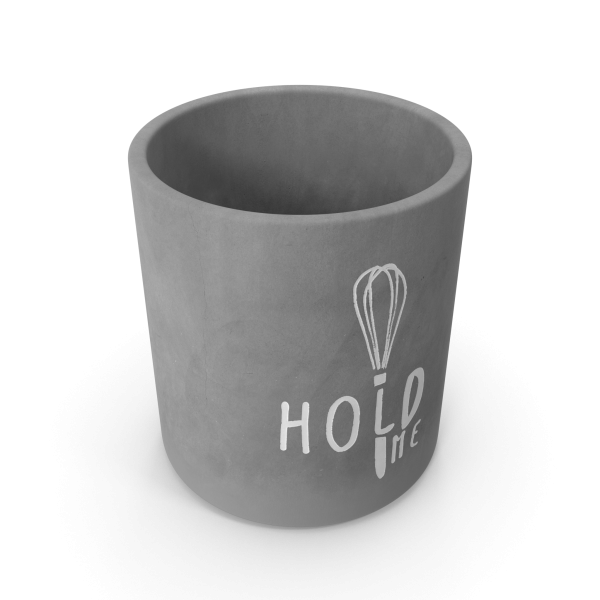 Cement Utensil Holder.F16.2k