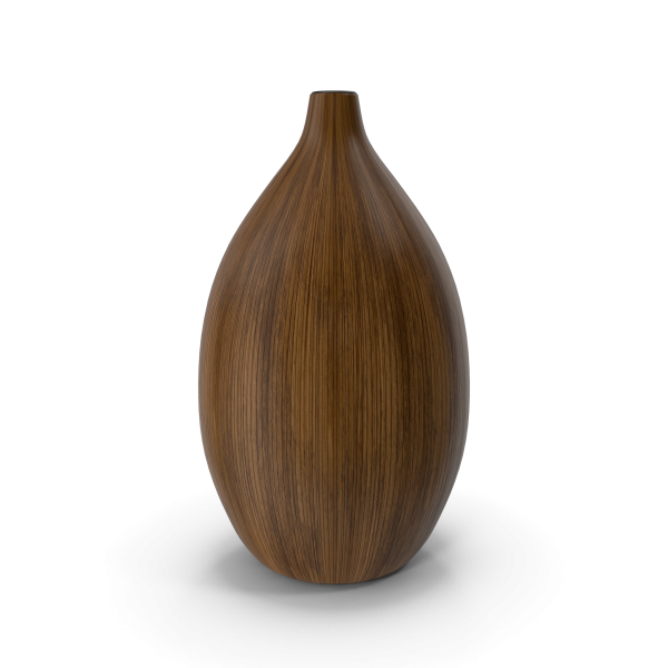 Wooden Vase.H03.2k